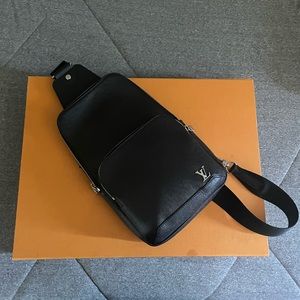 Black Louis Vuitton Sling Bag